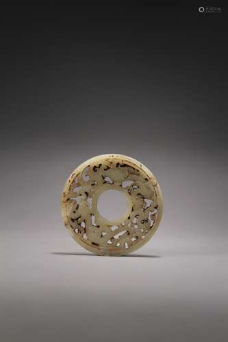 An ancient Chinese jade ornament