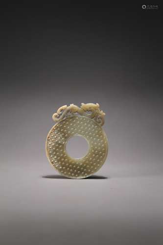 An ancient Chinese jade ornament