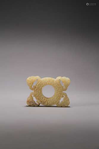 An ancient Chinese jade ornament