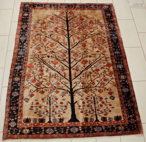 Tapis Ghashghaï Loribaft.