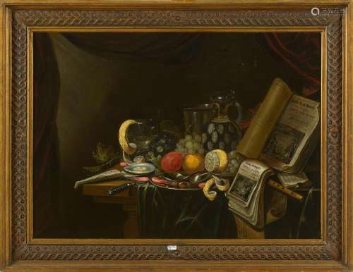 DE HEEM Jan Davidsz (1606 - 1684). Suiveur de.