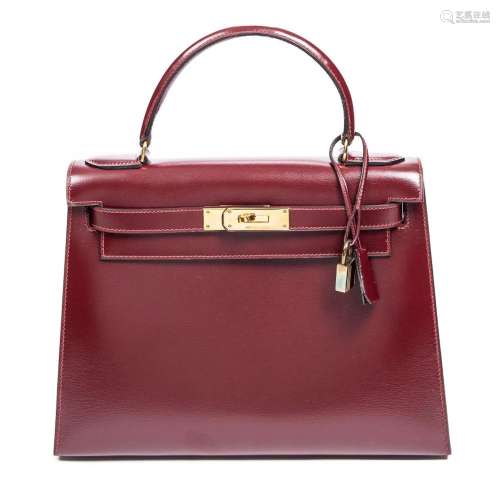 HERMÈS, KELLY SELLIER 28 HANDBAG