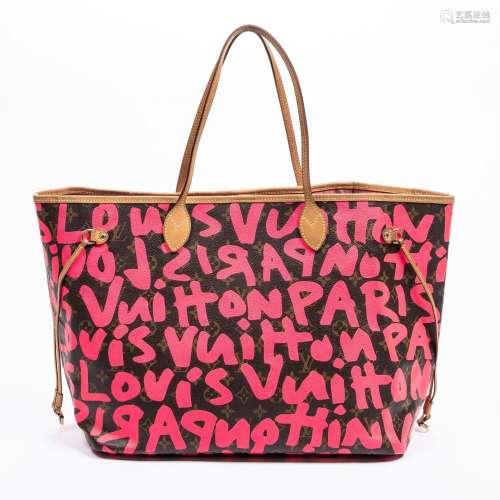 LOUIS VUITTON, LIMITED EDITION  STEPHEN SPROUSE  GRAFFITI NE...