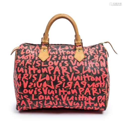 LOUIS VUITTON, LIMITED EDITION  STEPHEN SPROUSE  GRAFFITI SP...