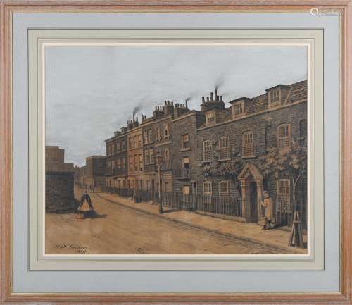 Henry and Walter Greaves - Upper Cheyne Row