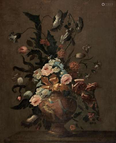 【TP】Circle of Anne Vallayer-Coster (Paris 1744-1818) Roses, ...