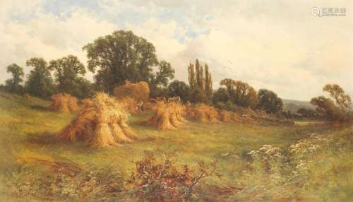 Attributed to Henry H. Parker (British, 1858-1930) Harvest t...