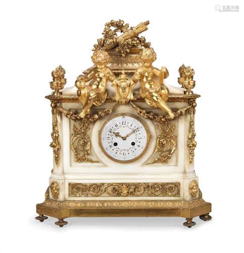 【TP】An impressive late 19th century French gilt bronze and w...