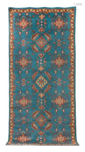 【TP】An unusual Indian carpet 433cm x 199cm