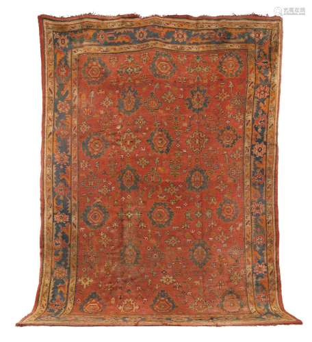 【TP】An Ushak carpet West Anatolia 467cm x 347cm