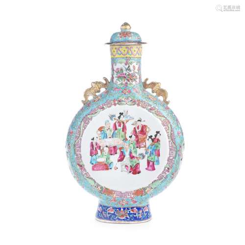 【TP】A late 19th / early 20th century Canton famille rose por...