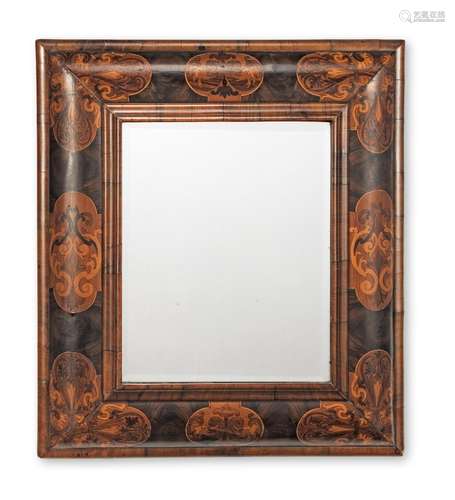 【TP】A William and Mary or Queen Anne walnut and fruitwood ma...