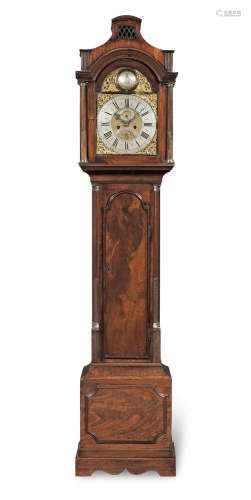 【TP】A George III mahogany longcase clock the dial signed Wil...