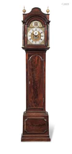 【TP】A George III mahogany longcase clock the dial signed Jos...