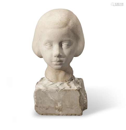 【*】Jean Joachim Supéry (French, 1905-1990) A sculpted limest...