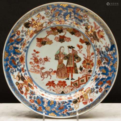 Chinese Export Imari Porcelain  Governor Duff  Plate
