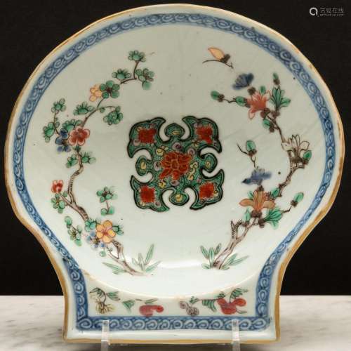 Chinese Export Famille Verte and Underglaze Blue Porcelain S...