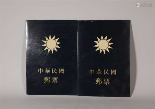 Two volumes of stamps