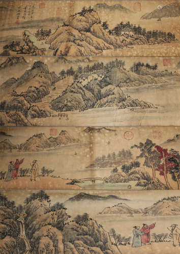Dong Qichang Landscape in Ming Dynasty