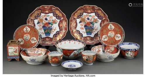 78397: A Group of Twelve Japanese Imari Porcelain Table