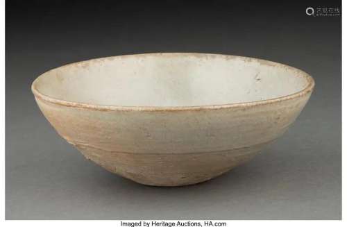 78414: A Korean Celadon Glazed Bowl 2-1/4 x 6-1/2 x 6-1