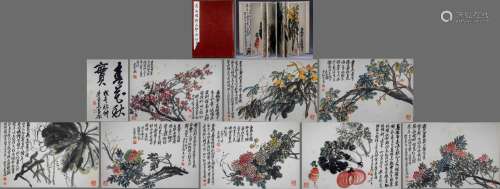 Wu Changshuo boutique flower album