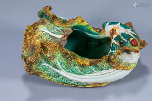 Ancient Chinese Bionic Porcelain Cabbage