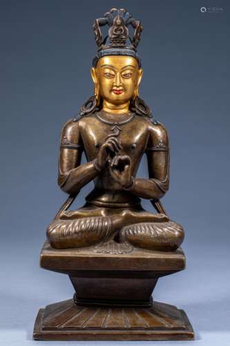 Tibetan Buddhist statues in ancient China