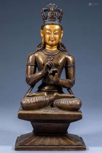 Tibetan Buddhist statues in ancient China
