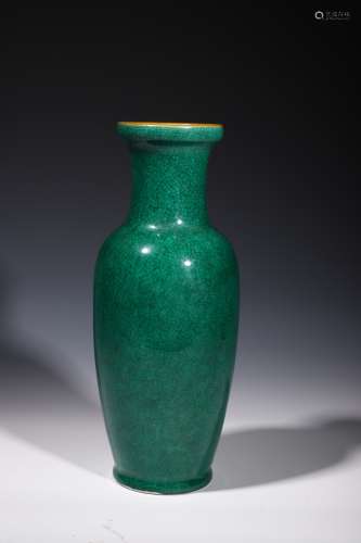 清 綠釉瓶