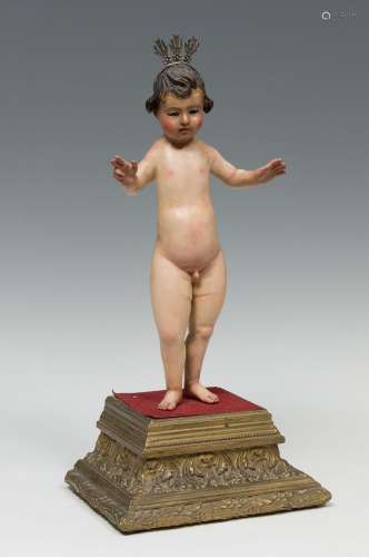 Spanish school; 17th century and later."Infant Jesus Sa...