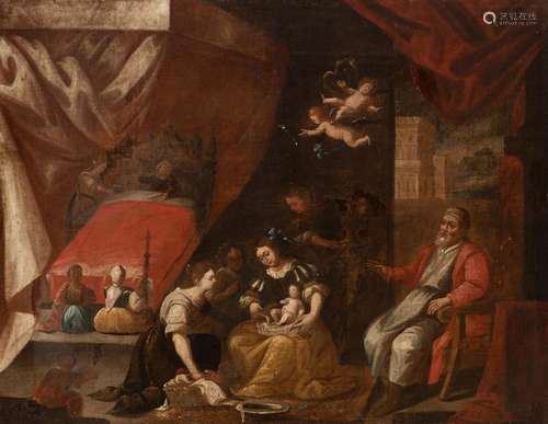 Andalusian school; late 17th century."The Birth of the ...