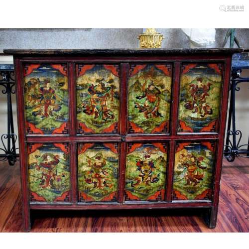 Antique Tibetan Cabinet