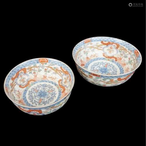 Antique Japanese Bowls