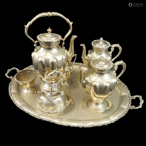 Silver Plate Tea Set