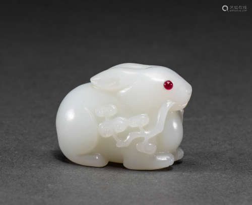 Jade Rabbit of Hetian, Qing Dynasty