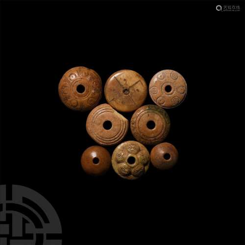 Coptic Spindle Whorl Group