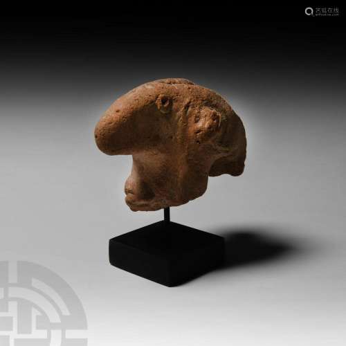 Greek Terracotta Ram's Head