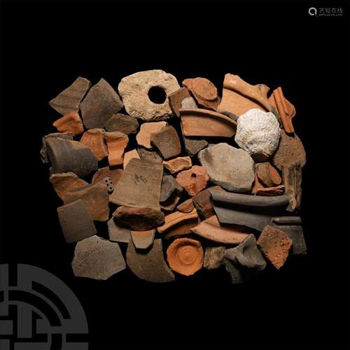 A Large Quantity of Roman Pottery Sherds