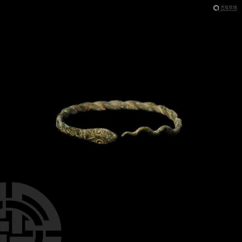 Roman Snake Bracelet