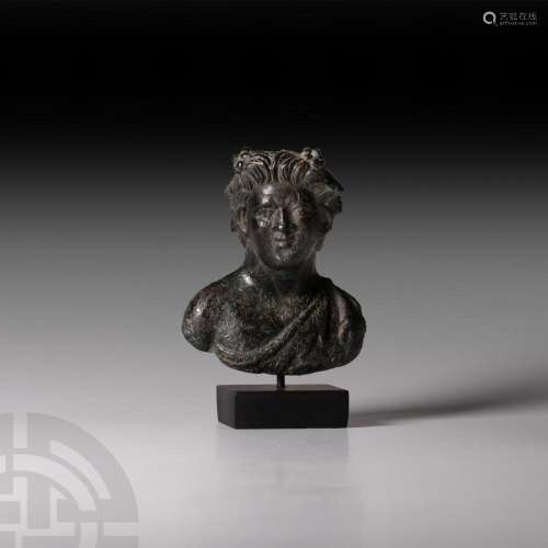 Roman Bust of Bacchus