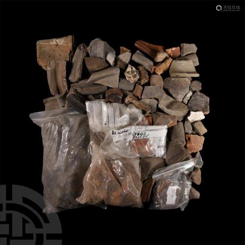 Roman Pottery Sherd Collection