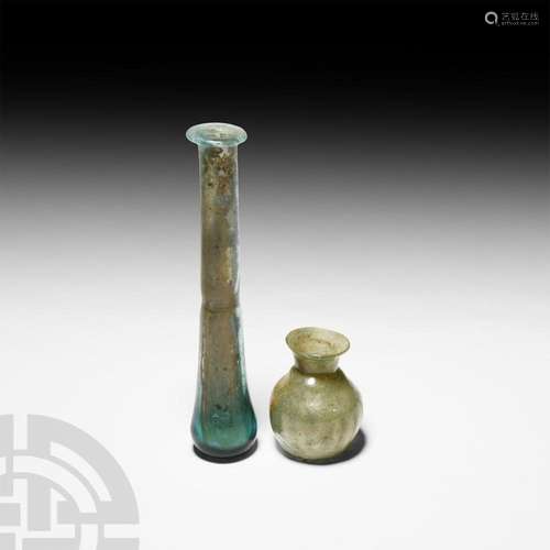 Roman Glass Vessel Group