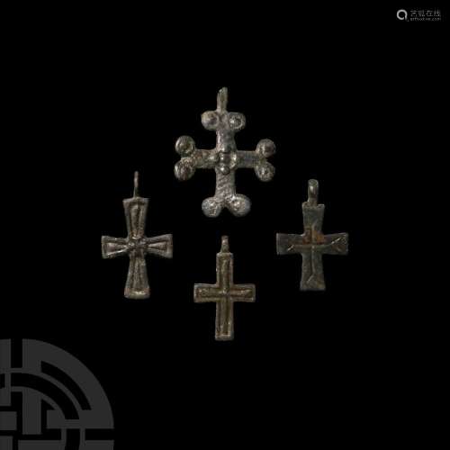 Byzantine Cross Pendant Collection