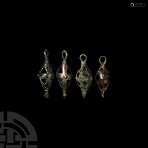 Amlash Cage Pendant Group