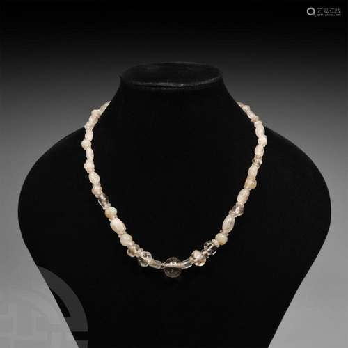 Western Asiatic Rock Crystal Necklace