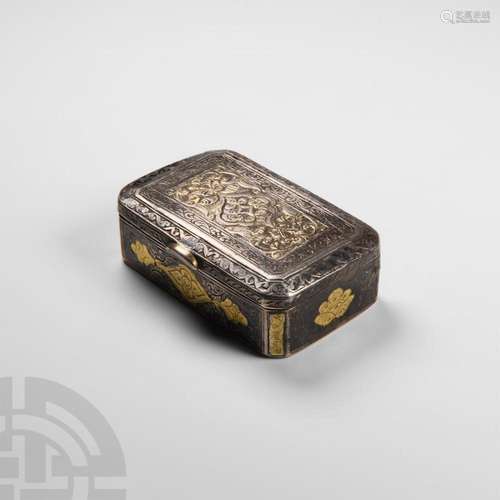 Gilt Silver Snuff Box