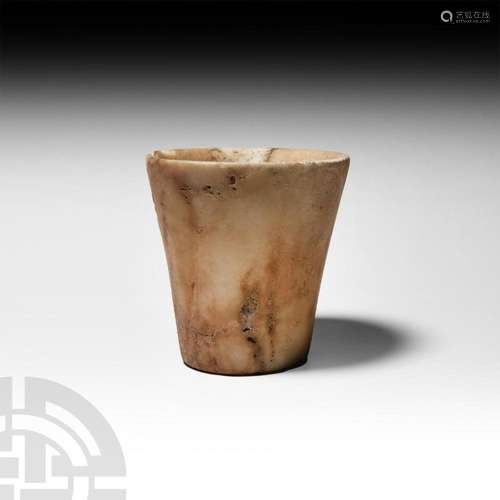 Western Asiatic Alabaster Cup