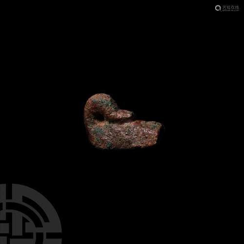 Western Asiatic Bronze Duck-Shaped Trade Weight