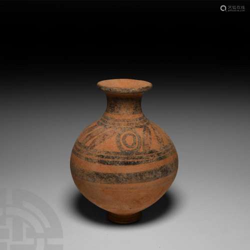 Western Asiatic Painted Terracotta Vase